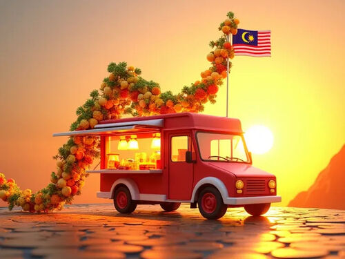 Последний блог компании о Индустрия фудтраков Малайзии: руководство по мобильному предпринимательству