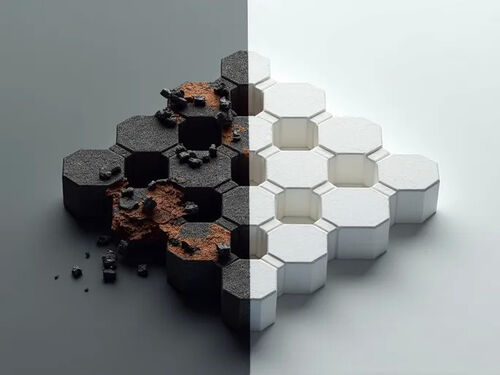 บล็อก บริษัท ล่าสุดเกี่ยวกับ โทโปโล พัฒนาแผ่นผึ้งผึ้งเบาสําหรับวิทยาศาสตร์วัสดุ