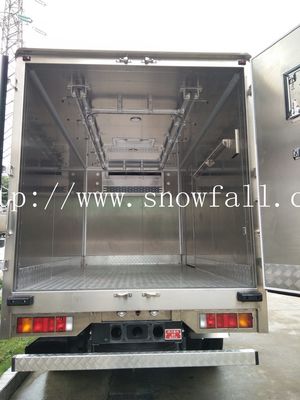 Gepersonaliseerde Frp Meat Rail Truck Box met handgestuurde transmissie van hoge intensiteit