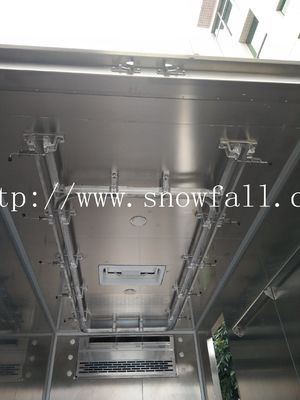 Gepersonaliseerde Frp Meat Rail Truck Box met handgestuurde transmissie van hoge intensiteit