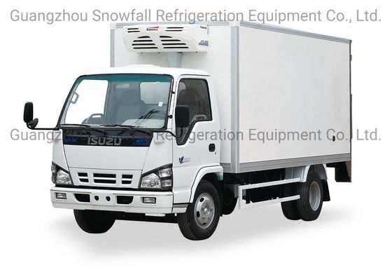 Full Close Structure FRP Panel Insulated Truck Box For Diesel Cargo Truck