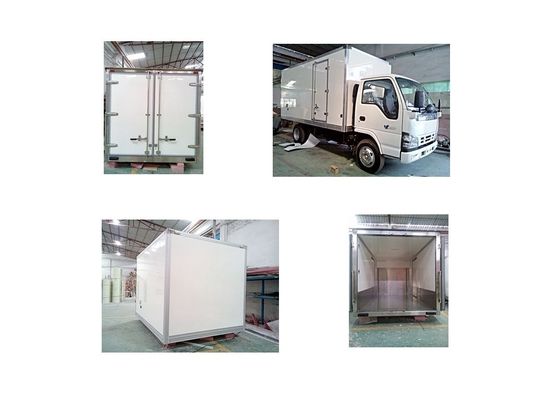 Un buen precio. Cuadro refrigerado de camión con carrocería de FRP personalizable en línea