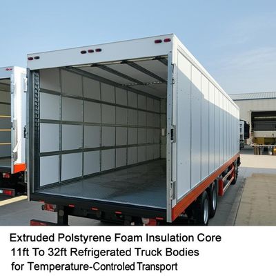 Goede prijs. Geëxtrudeerd polystyreenschuim isolatiekern 11ft tot 32ft koelwagen carrosserieën voor temperatuurgecontroleerd transport online