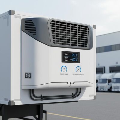 좋은 가격 온도 범위 -25°C ~ +30°C, 65dB 미만 저소음, 듀얼 전압 DC 12V/24V 운송용 냉동 장치 온라인으로