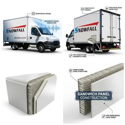 Ein guter Preis. Schalldämmungsoptimierte FRP-Verbund-Sandwich-Trockenfrachtbox mit schnellem Installationsdesign Online