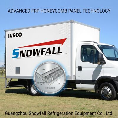 Harga yang bagus CBU Unit Lengkap FRP Panel Dry Freight Truck Box dengan Konstruksi Lantai Baja on line