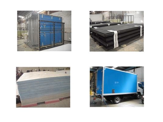 Harga yang bagus High Strength Dry Freight Truck Body Dry Cargo Box Dengan 150hp on line