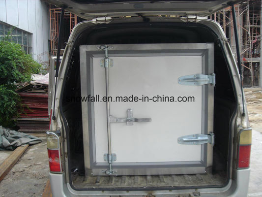 Harga yang bagus Fiberglass diperkuat Plastik Pendinginan Truck Box Freezer Truck Body Fire Retardant on line