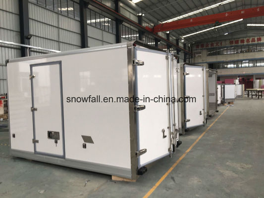Harga yang bagus Berat ringan Freezer Truck Body Kekuatan tinggi untuk Pengangkutan Daging Ikan Beku on line