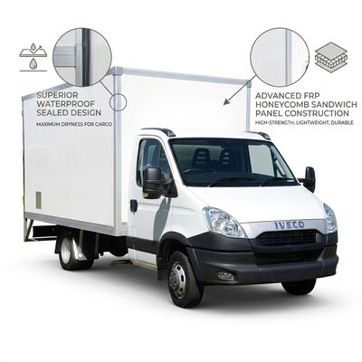 Καλή τιμή. Ανερόστεγος σφραγισμένος FRP Honeycomb Dry Cargo Box με σύστημα συναρμολόγησης συστατικών οθόνης σε απευθείας σύνδεση