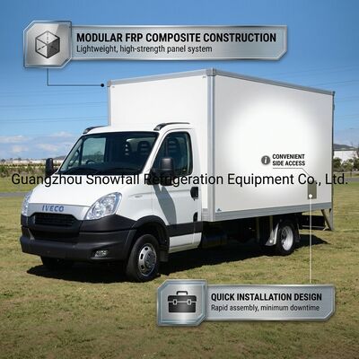 Good price Side Door Access Model FRP Composite Sandwich Dry Cargo Box with Quick Installation Design online